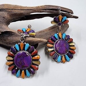 Colorful Bohemian Dangle Earrings